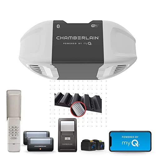 Quiet Wi-Fi Garage Door Opener with Wireless Keypad — Keypads & Remotes, CHAMBERLAIN