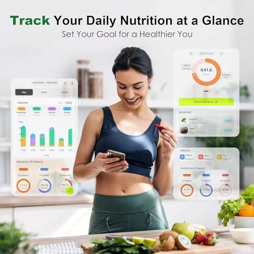 Smart Food Kitchen Scale with Nutritional Calculator — Weight Management Tools, Ultrean