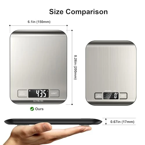 Smart Food Kitchen Scale with Nutritional Calculator — Weight Management Tools, Ultrean