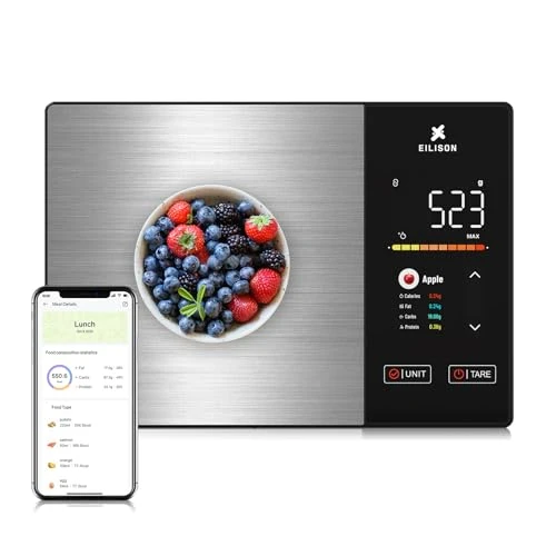 Smart Kitchen Scale with Nutrition Calculator — Weight Management Tools, EILISON