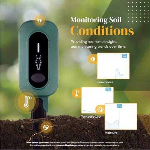Smart Soil Moisture Sensor with WiFi Hub — Hygrometers, LINKSTYLE