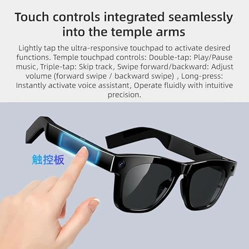AI-Powered Multi-Functional Smart Bluetooth Glasses — Smart Glasses, Generic