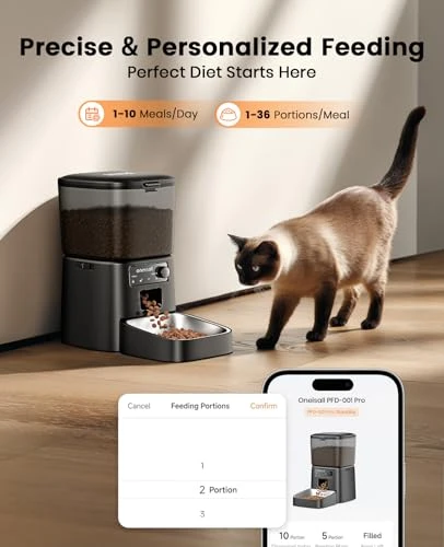 Automatic Cat Feeder — Smart Pet Feeders, oneisall