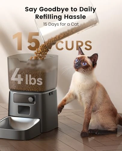 Automatic Cat Feeder — Smart Pet Feeders, oneisall
