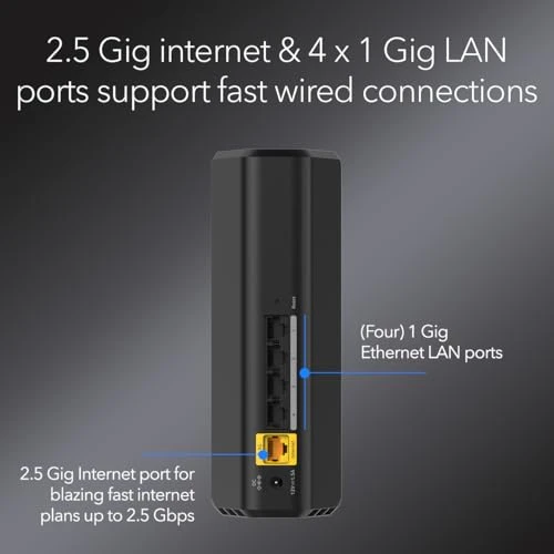 Dual-Band WiFi 7 Router — Modem Router Combos, NETGEAR