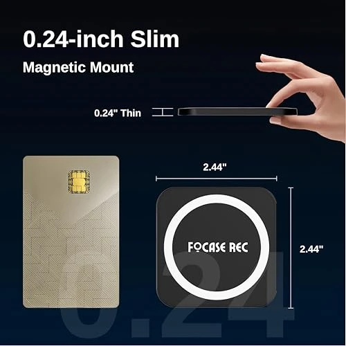 Mini AI Voice Activated Recorder with Transcription to Text — Voice Recognition & Productivity Software, FOCASE REC