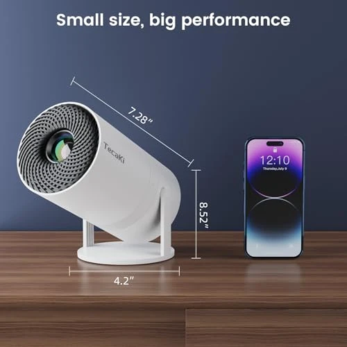 Mini Portable Projector with WiFi and Bluetooth — Home Theater Projectors, Tecaki