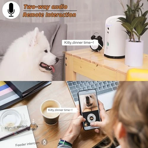 Pet Camera with Automatic Treat Dispenser — Cameras & Monitors, SKYMEE
