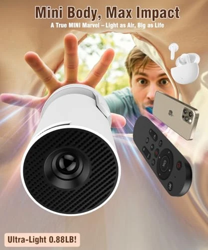 Portable Smart Projector — Home Theater Projectors, Alwtniet