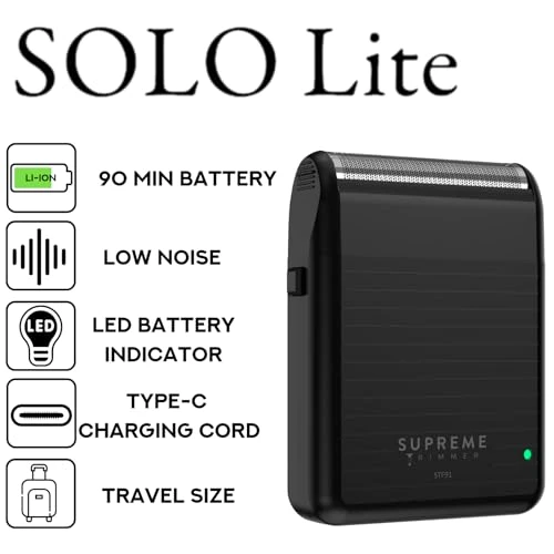 Rechargeable Electric Foil Shaver — Foil, Supreme Trimmer