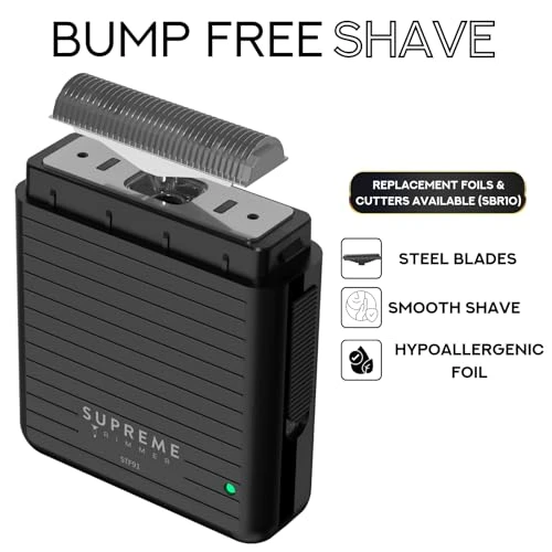 Rechargeable Electric Foil Shaver — Foil, Supreme Trimmer
