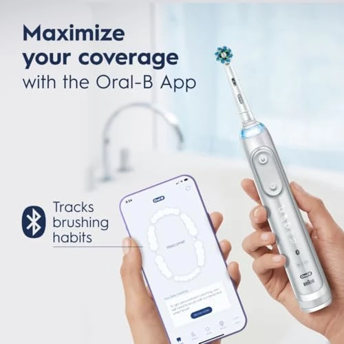 Rechargeable Electric Toothbrush with Replacement Brush Head and Travel Case — Electric Toothbrush Heads, Oral-B
