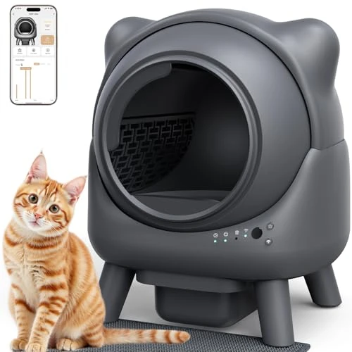 Self Cleaning Litter Box — Self-Cleaning, FEELNEEDY