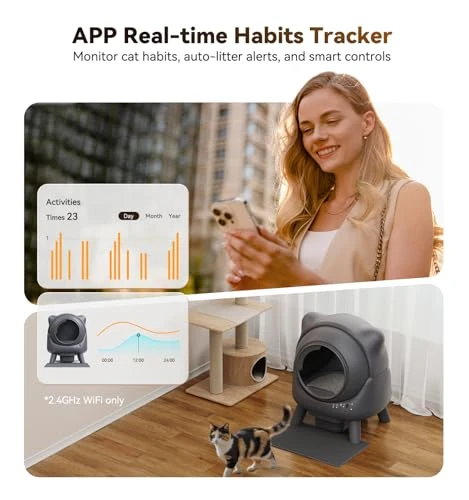 Self Cleaning Litter Box — Self-Cleaning, FEELNEEDY