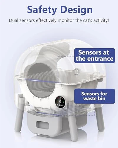 Self Cleaning Litter Box — Waste Bins, CCEOO TOY