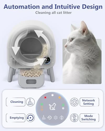 Self Cleaning Litter Box — Waste Bins, CCEOO TOY