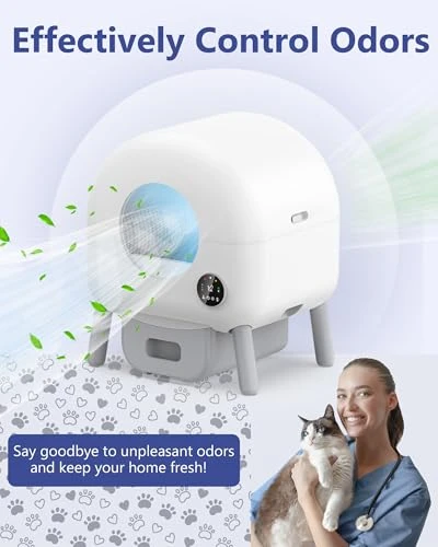 Self Cleaning Litter Box — Waste Bins, CCEOO TOY
