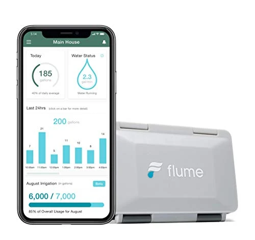 Smart Home Water Monitor & Leak Detector — Water Leak Detection Systems, Flume