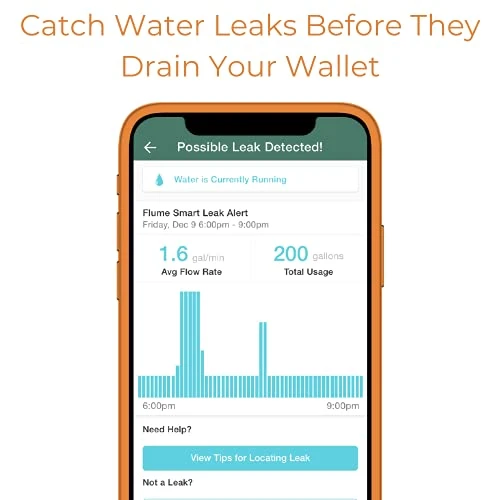 Smart Home Water Monitor & Leak Detector — Water Leak Detection Systems, Flume