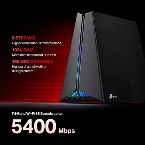 Tri-Band Wi-Fi 6E Gaming Router — Routers, TP-Link