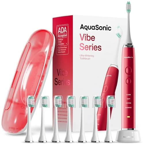 Ultra-Whitening Electric Toothbrush — Ultrasonic, AquaSonic