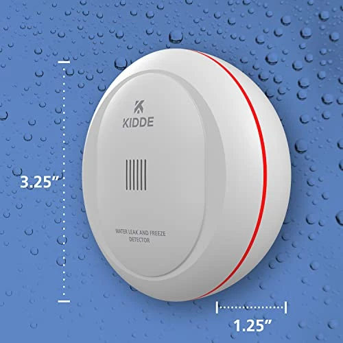 WiFi Water Leak Detector & Freeze Alarm — Gas & CO Detectors, Kidde