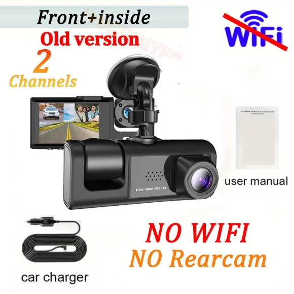2/3-Channel 1080P Car Video Camera — Dashboard Cameras, Mellow Home