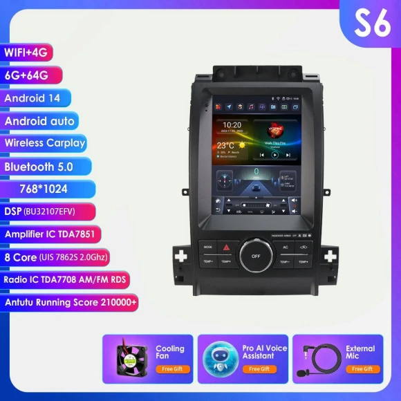 9.7 Inch Intelligent Screen Android Car Multimedia Video Player — In-Dash, Hizpo