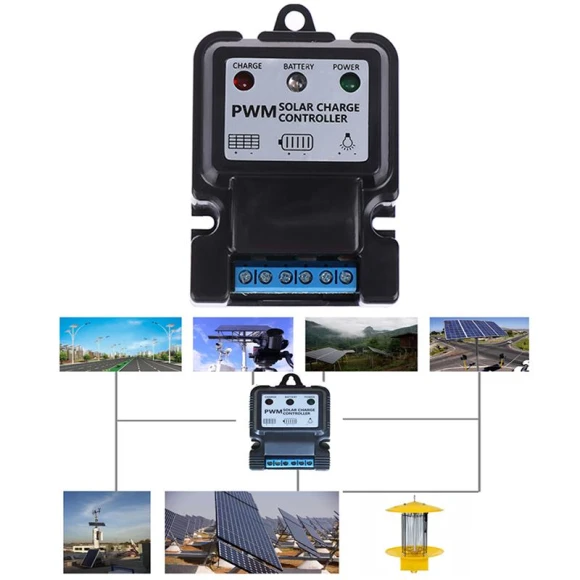 Automatic Solar Panel Charge Controller — Solar & Wind Power, Considerable Sum