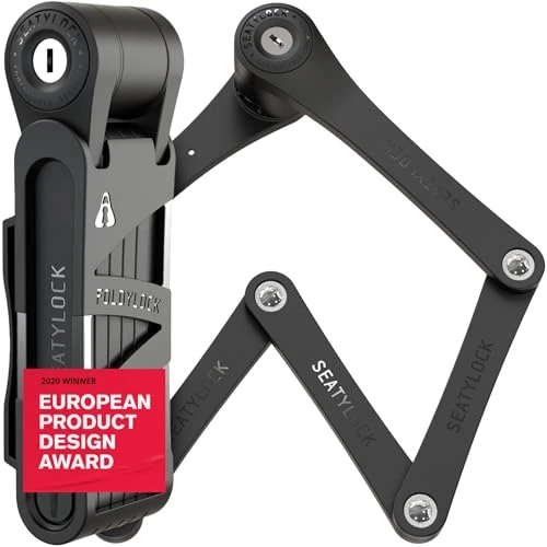 FoldyLock Compact Folding Bike Lock — Chain, Seatylock