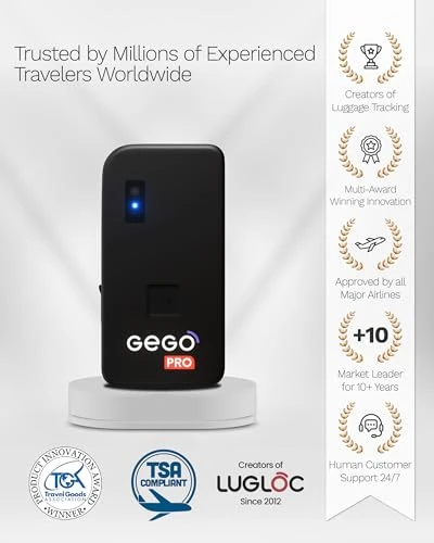 GPS Luggage Tracker — Item Locators, GEGO