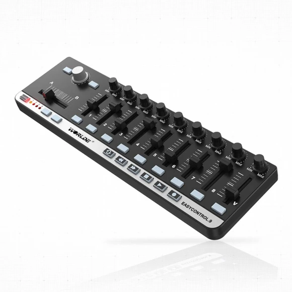 Portable Mini USB 9 Thin Control MIDI Controller — MIDI Control Devices, Painter