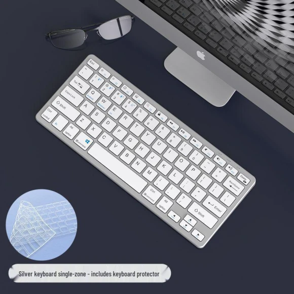 Rechargeable Silent Wireless Bluetooth Mouse and Keyboard Set — Keyboard and Mouse Sets, Chose One