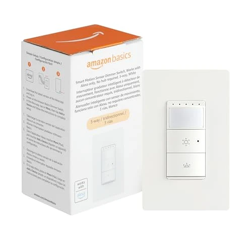 Smart Motion Sensor Dimmer Switch — Dimmer Switches, Amazon Basics