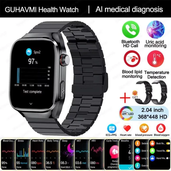 Smart Watch with ECG for Women — Smartwatches, QLY Online