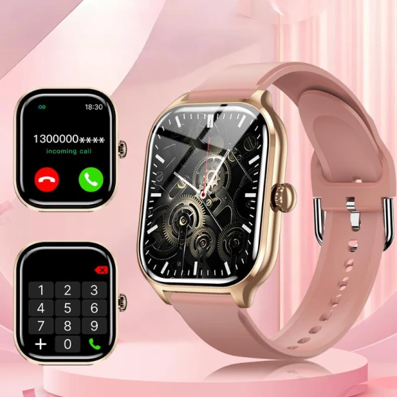 Smart Watch with Voice Call and Health Monitor — Smartwatches, QLY Online