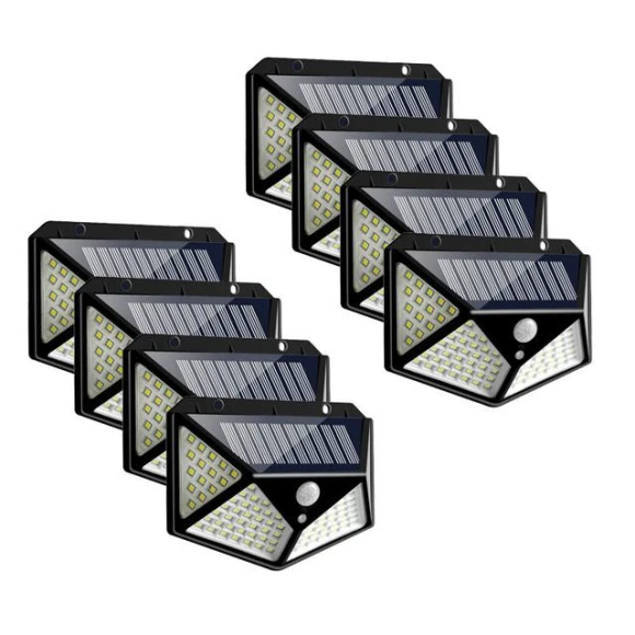 Solar Wall Lamp with Motion Sensor — Outdoor Security & Flood Lighting, Keep Health Care