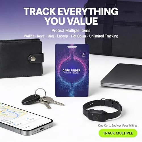 Wallet Tracker Card — Item Locators, ZGAGFZ