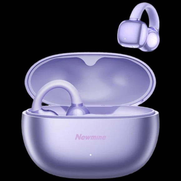 AI Smart Open-Ear Clip Sport Headphones — In-Ear Headphones, Newman