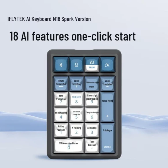 AI Tri-Mode Mechanical Keyboard — Keyboards, iFLYTEK