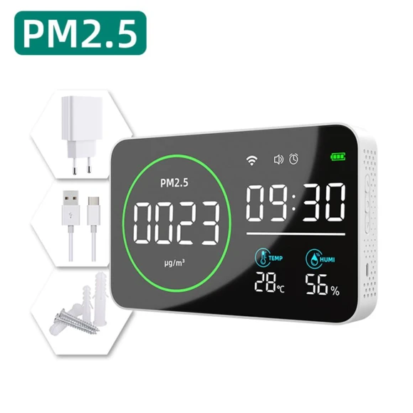 Air Quality Monitor with Large Screen — Air Quality Monitors, SafeWear