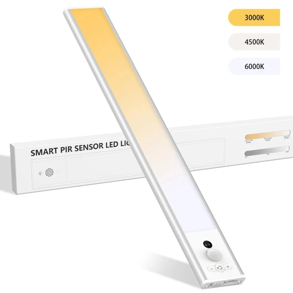 Motion Sensor LED Under-Cabinet Lighting — LED Strips, The Cozy Nook