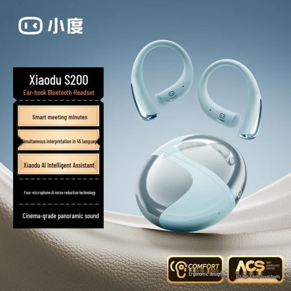 Open-Ear AI Noise Cancelling Headphones — Over-Ear Headphones, Xiaodu