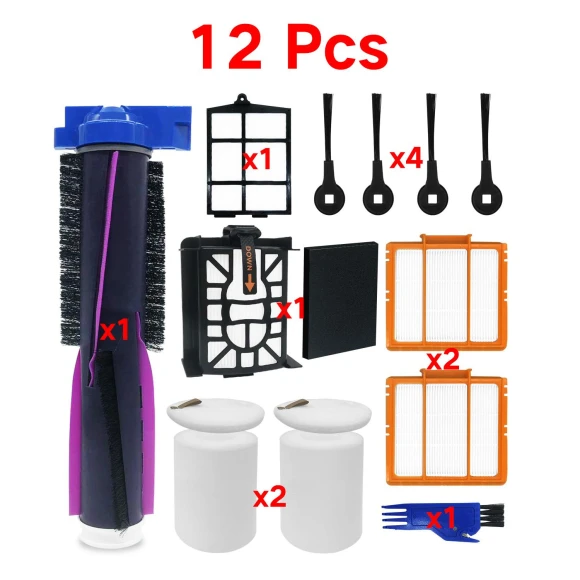 PowerDetect 2-in-1 Robot Vacuum Cleaner Accessory Set — Covers, The Cozy Nook