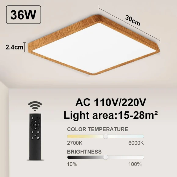 Smart Ceiling Light Fixture — Overhead Lighting, Cosy Homes