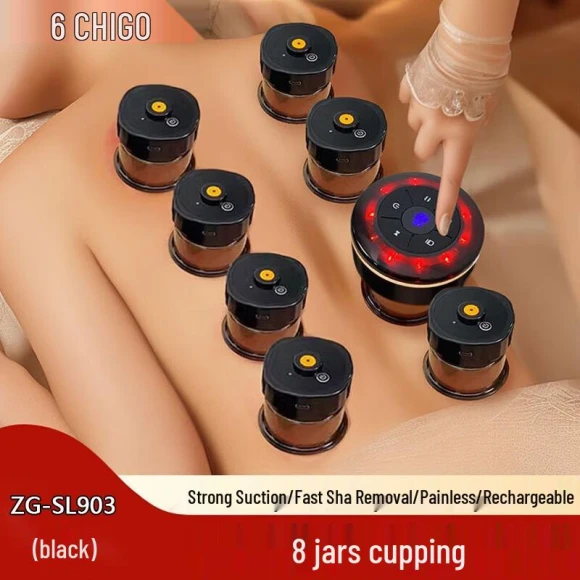 Smart Cupping and Gua Sha Massager — Massage Equipment, Chigo