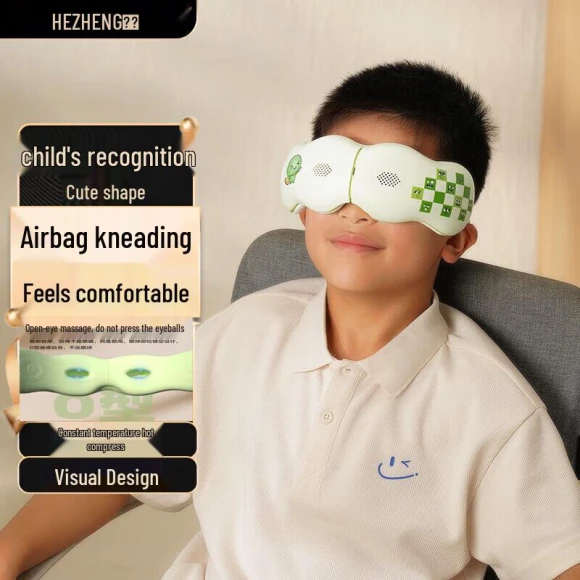 Smart Eye Massager with Hot Compress and Bluetooth — Rollers & Pens, Hezheng