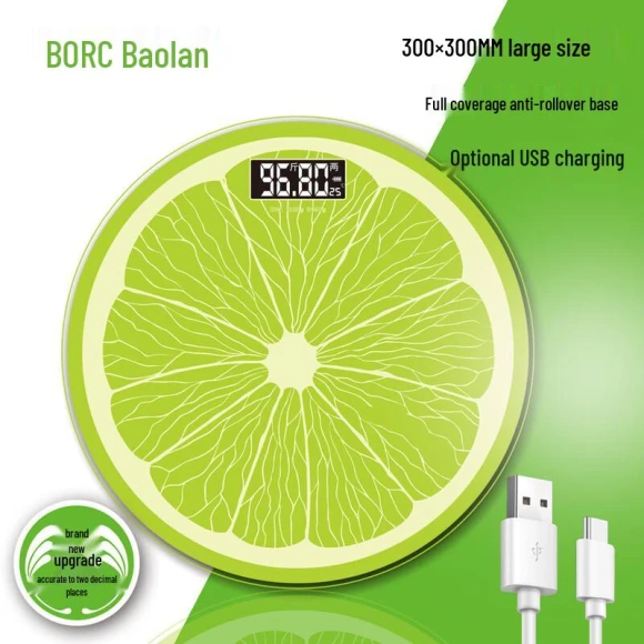 Smart Rechargeable Body Weight Scale — Weight Management Tools, BORO