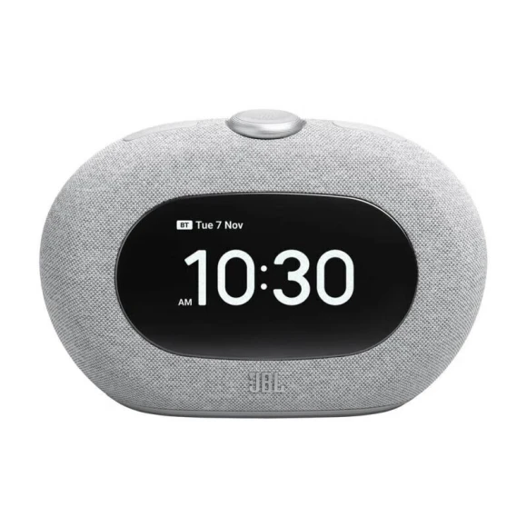 Smart Speaker with Alarm Clock and FM Radio — Clock Radios, JBL