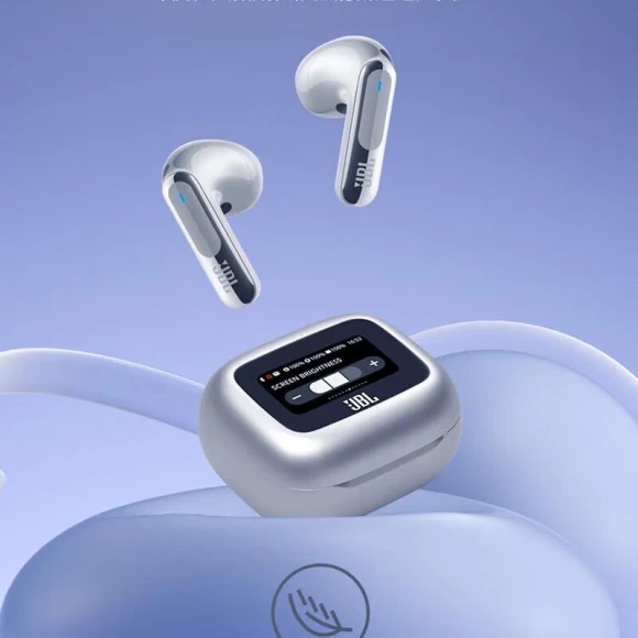 Smart Touchscreen Wireless Earbuds — In-Ear Headphones, JBL